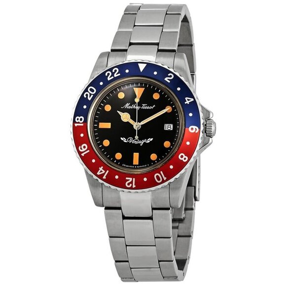 NWT Mathey-Tissot Fashion Men's Quartz Steel Authentic Watch - Picture 1 of 3